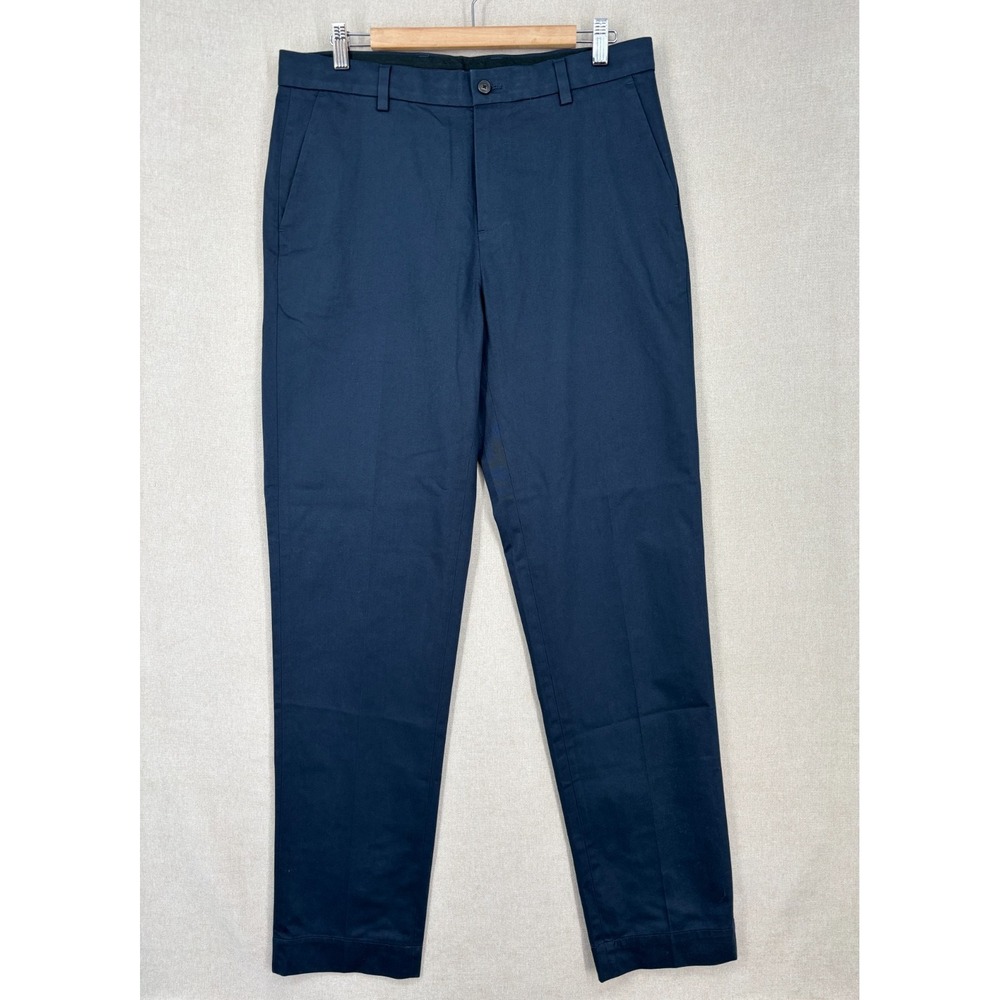 Broooks Brothers Pants Mens 34/34 Blue Advantage Chino Regular